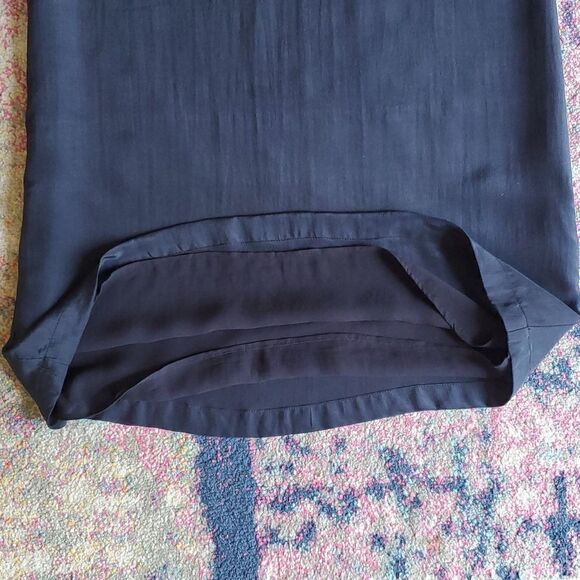 French Connection 100% Silk Long Sleeve Dress Size 4 - Picture 14 of 16